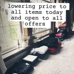 EVERYTHING MUST GO! Make an offer on any item